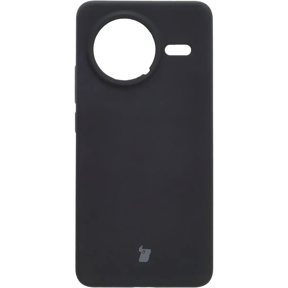 Silikonowe etui Bizon Soft Case do Xiaomi POCO F7 Pro czarne