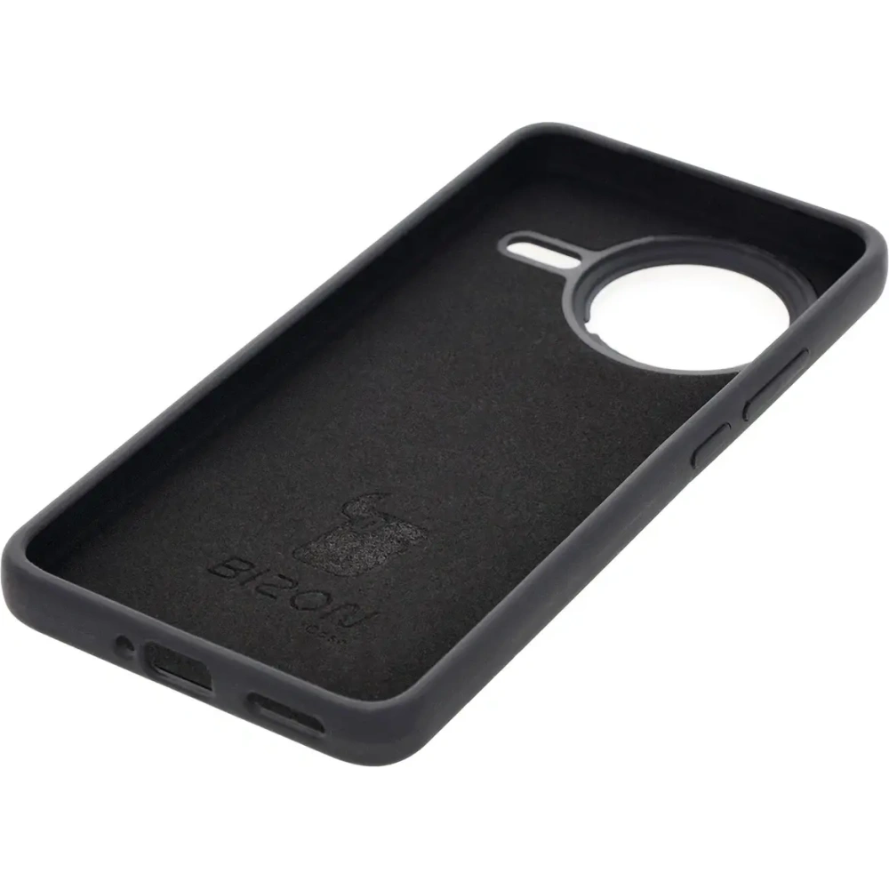 Silikonowe etui Bizon Soft Case do Xiaomi POCO F7 Pro czarne