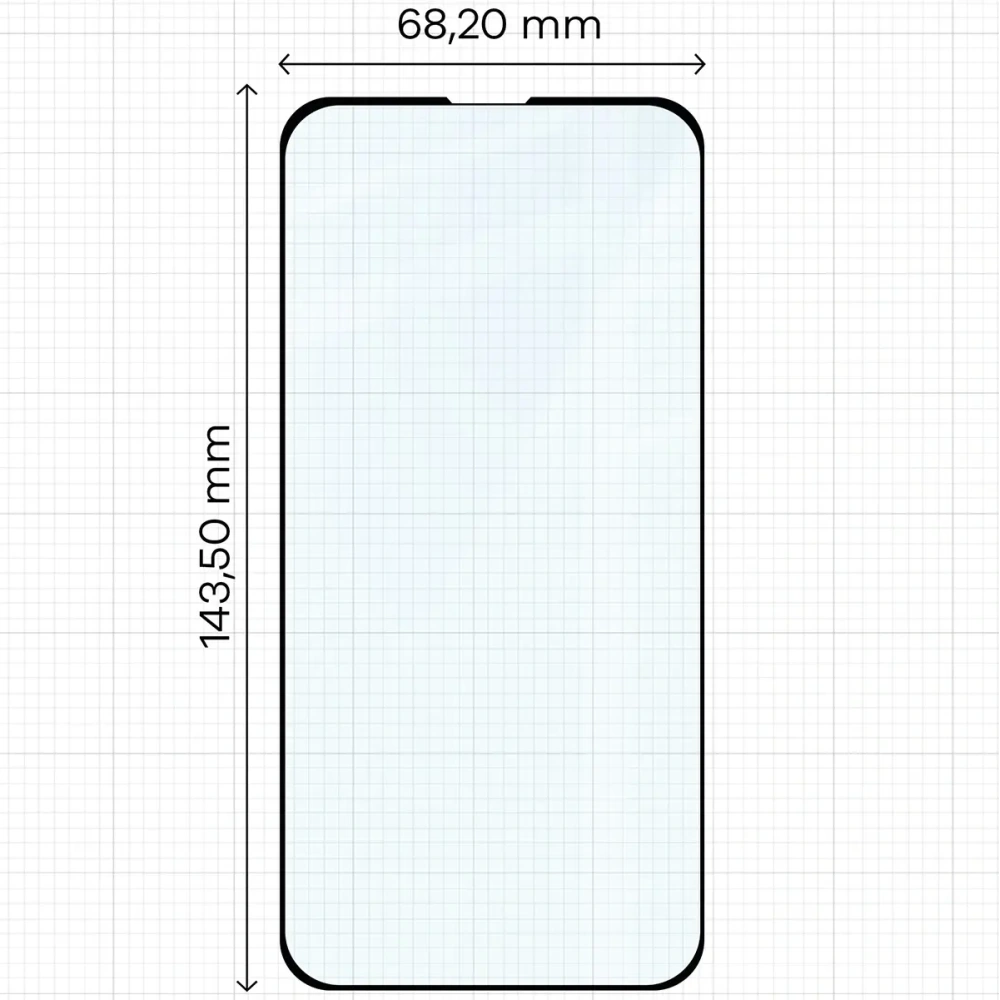 2x szkło na ekran + 1x szkło na aparat Bizon Edge 2 Pack do Apple iPhone 16e