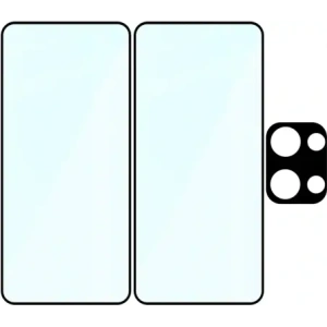 Kup 2x szkło na ekran + 1x szkło na aparat Bizon Edge 2 Pack do Oppo Reno13 - BIZ9436 - {ean13} - Sklep Home Screen