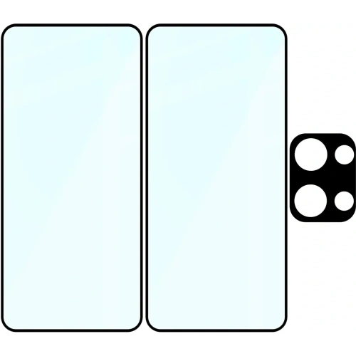 Kup 2x szkło na ekran + 1x szkło na aparat Bizon Edge 2 Pack do Oppo Reno13 - BIZ9436 - {ean13} - Sklep Home Screen