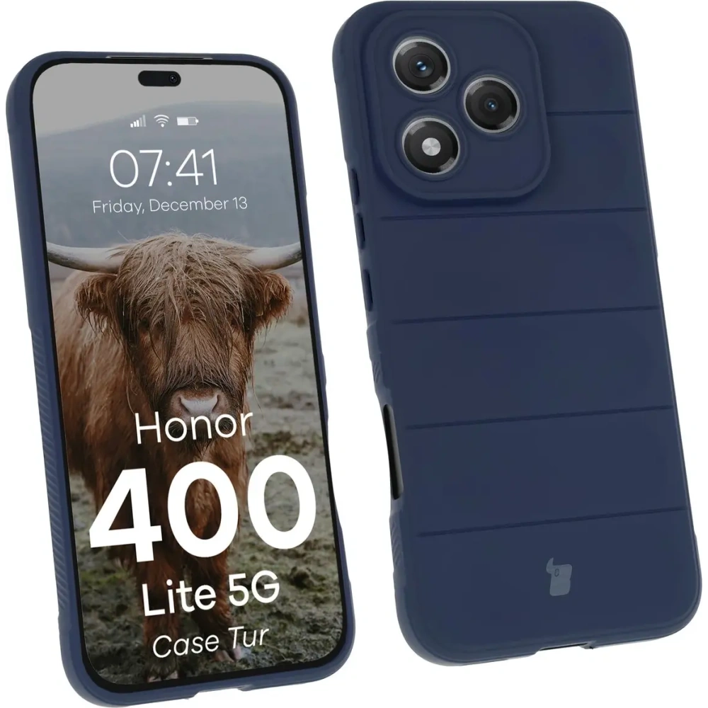 Pancerne etui Bizon Case Tur do Honor 400 Lite granatowe