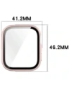 Kup Bizon Case+Skleněný kryt pro hodinky Huawei Watch Fit 4 saténově růžový - BIZ9443 - {ean13} - Sklep Home Screen