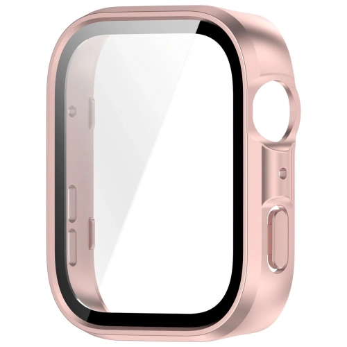 Kup Bizon Case+Skleněný kryt pro hodinky Huawei Watch Fit 4 saténově růžový - BIZ9443 - {ean13} - Sklep Home Screen