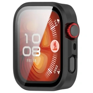 Kup Etui ze szkłem do zegarka Bizon Case+Glass Watch do Huawei Watch Fit 4 Pro czarne matowe - BIZ9444 - {ean13} - Sklep Home Screen