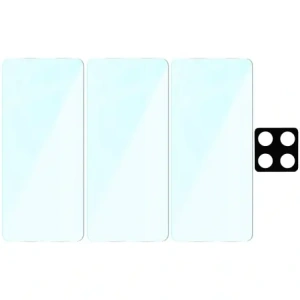 Kup 3x szkło na ekran + 1x szkło na aparat Bizon Glass Clear 2 Pack do Xiaomi 14T - BIZ9448 - {ean13} - Sklep Home Screen