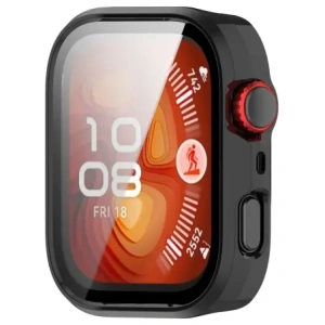 Kup Etui ze szkłem do zegarka Bizon Case+Glass Watch do Huawei Watch Fit 4 Pro czarne - BIZ9455 - {ean13} - Sklep Home Screen