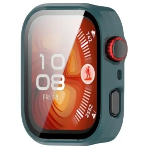 Kup Etui ze szkłem do zegarka Bizon Case+Glass Watch do Huawei Watch Fit 4 Pro zielone - BIZ9456 - {ean13} - Sklep Home Screen