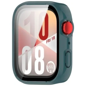 Kup Etui ze szkłem do zegarka Bizon Case+Glass Watch do Huawei Watch Fit 4 zielone - BIZ9457 - {ean13} - Sklep Home Screen