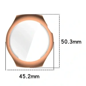 Kup Etui z osłoną ekranu Bizon Case Watch Felipe do Huawei Watch 5 42mm różowozłote - BIZ9458 - {ean13} - Sklep Home Screen