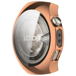 Kup Etui z osłoną ekranu Bizon Case Watch Felipe do Huawei Watch 5 42mm różowozłote - BIZ9458 - {ean13} - Sklep Home Screen
