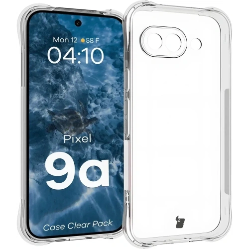 Kup Etui + 2x folia na ekran Bizon Case Clear Pack do Google Pixel 9a - BIZ9460 - {ean13} - Sklep Home Screen