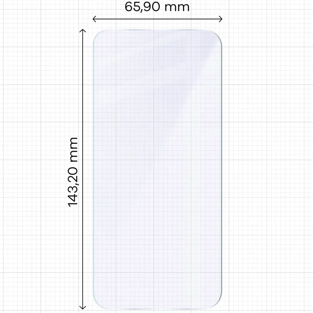 Elastyczne szkło hybrydowe Bizon Glass Mule do Samsung Galaxy S25