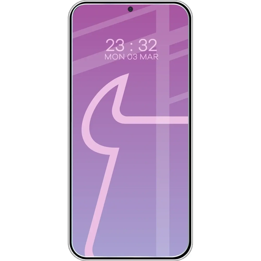 Elastyczne szkło hybrydowe Bizon Glass Mule do Samsung Galaxy S25