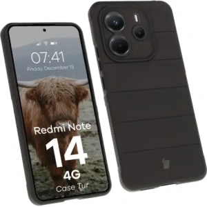 Kup Bizon Case Tur Xiaomi Redmi Note 14 4G schwarz - BIZ9463 - {ean13} - Sklep Home Screen