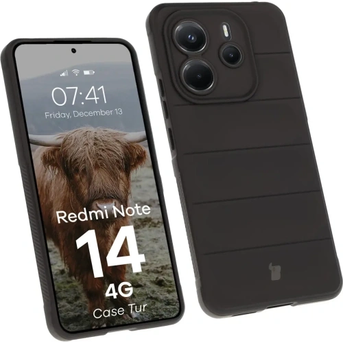 Kup Bizon Case Tur Xiaomi Redmi Note 14 4G schwarz - BIZ9463 - {ean13} - Sklep Home Screen