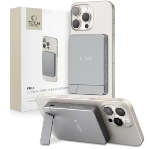 Kup Tech-Protect PB14 LifeMag MagSafe Power Bank 5000mah Gri Spațial - THP4247 - {ean13} - Sklep Home Screen