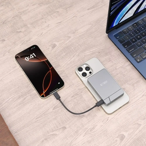 Kup Tech-Protect PB14 LifeMag MagSafe Power Bank 5000mah Gri Spațial - THP4247 - {ean13} - Sklep Home Screen