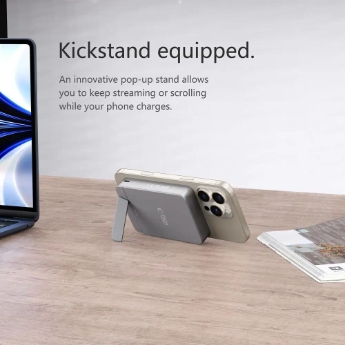 Kup Tech-Protect PB15 LifeMag Magsafe Power Bank 10000mah Gri Spațial - THP4248 - {ean13} - Sklep Home Screen