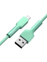 Kup Kabel Lightning USB Baseus Silika Gel, 2.4A, 1m (zelený) - BSU1540GRN - {ean13} - Sklep Home Screen