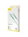 Kup Kabel Lightning USB Baseus Silica Gel, 2.4A, 1m (zielony) - BSU1540GRN - {ean13} - Sklep Home Screen
