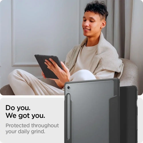 Kup Spigen Ultra Hybrid Pro Samsung Galaxy Tab S10 FE+ Plus 13.1 X620 / X626b Schwarz - SPN16787 - {ean13} - Sklep Home Screen