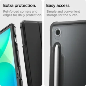 Kup Etui Spigen Ultra Hybrid Pro Samsung Galaxy Tab S10 FE+ Plus 13.1 X620 / X626b Black - SPN16787 - {ean13} - Sklep Home Screen