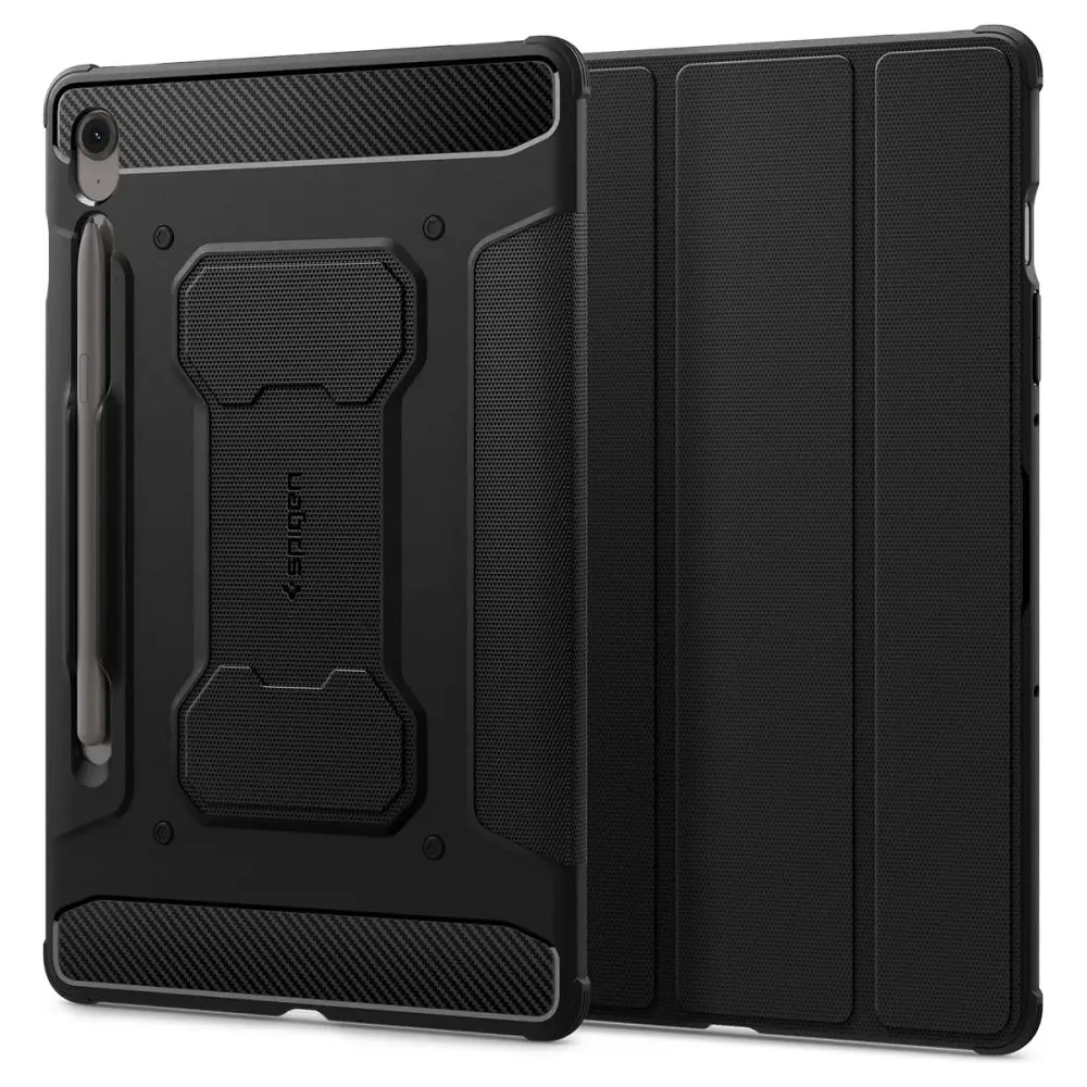 Etui Spigen Rugged Armor Pro Samsung Galaxy Tab S10 FE+ Plus 13.1 X620 / X626b Black