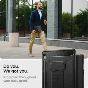 Kup Spigen Rugged Armor Pro Samsung Galaxy Tab S10 FE+ Plus 13.1 X620 / X626b Černá - SPN16789 - {ean13} - Sklep Home Screen
