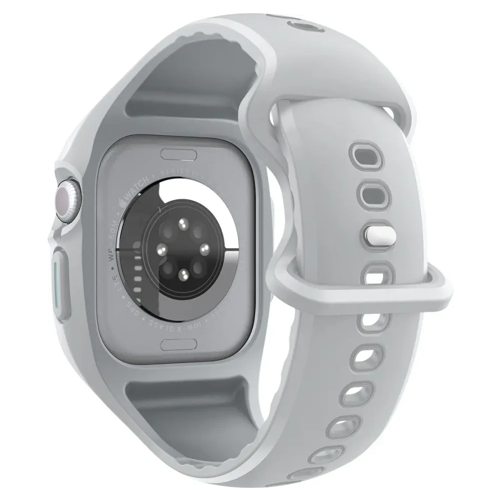 Etui z paskiem Spigen Liquid Air Pro Apple Watch 10 / 11 46mm Grey
