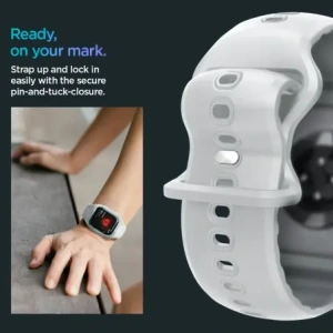 Kup Etui z paskiem Spigen Liquid Air Pro Apple Watch 10 46mm Grey - SPN16790 - {ean13} - Sklep Home Screen