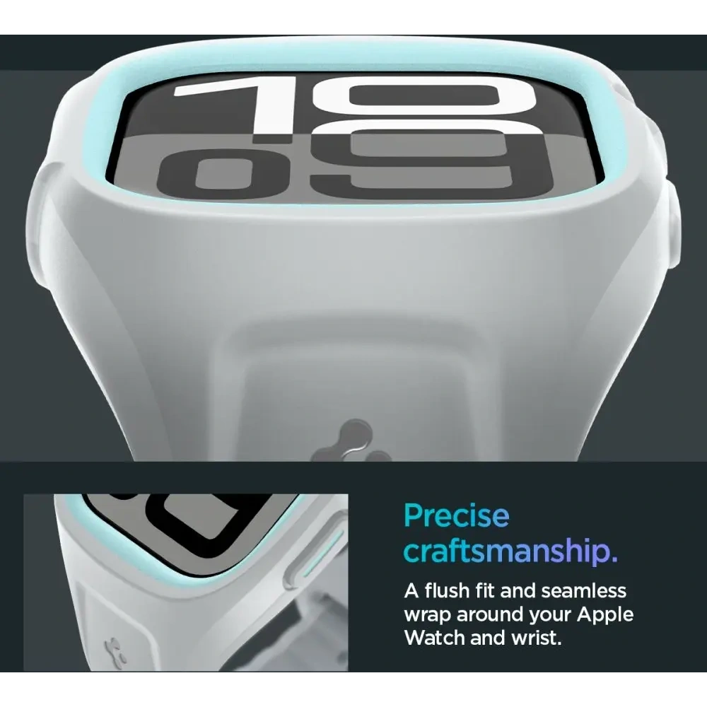 Etui z paskiem Spigen Liquid Air Pro Apple Watch 10 / 11 46mm Grey