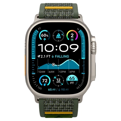 Kup Spigen Athlex Air Apple Watch 6/7/8/9/10/ SE/Ultra 1/2 44/45/46/49m Verde Activ - SPN16791 - {ean13} - Sklep Home Screen