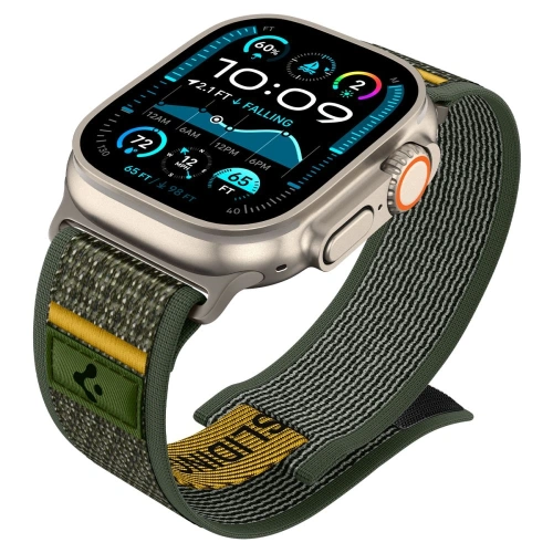 Kup Spigen Athlex Air Apple Watch 6/7/8/9/10/ SE/Ultra 1/2 44/45/46/49m Verde Activ - SPN16791 - {ean13} - Sklep Home Screen