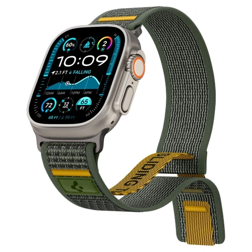 Kup Spigen Athlex Air Apple Watch 6/7/8/9/10/ SE/Ultra 1/2 44/45/46/49m Verde Activ - SPN16791 - {ean13} - Sklep Home Screen
