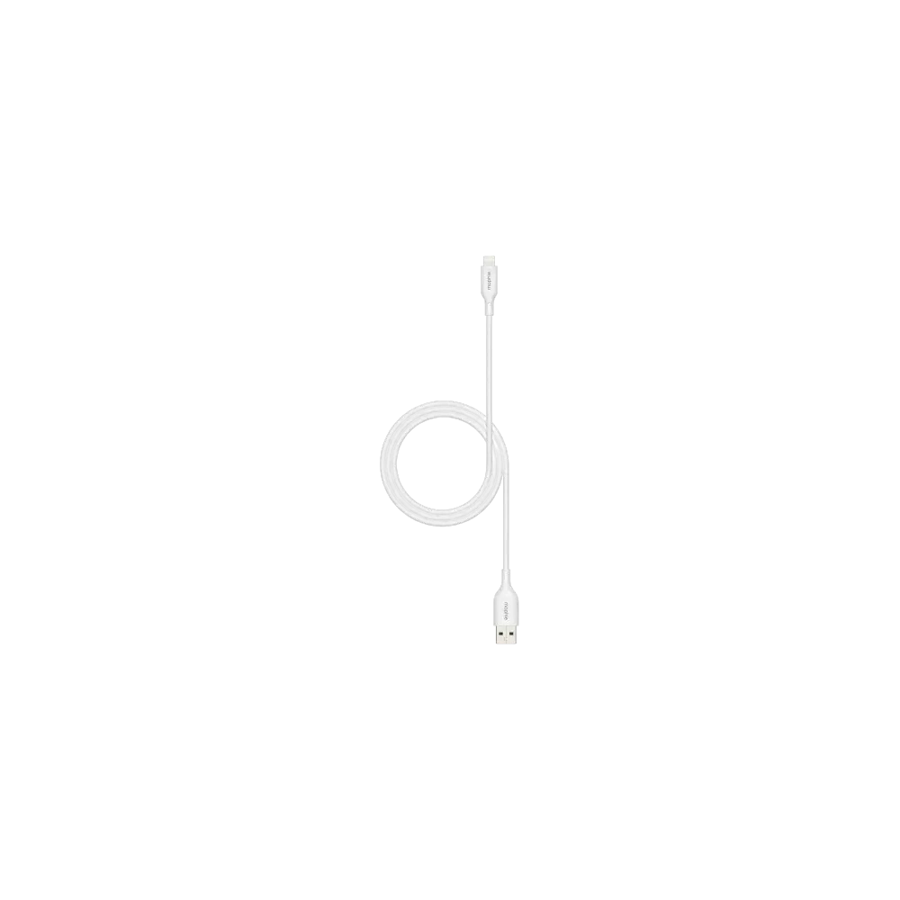 Kabel Lightning / USB-A Mophie Essentials 1m (white)