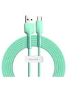 Kabel USB-C Baseus Silica Gel, 2A, 2m (zielony)