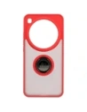 Kup Husa Bizon Case Hybrid Ring Xiaomi 15 Ultra fumurie cu un cadru roșu - BIZ9465 - {ean13} - Sklep Home Screen