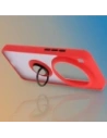 Buy Bizon Case Hybrid Ring Xiaomi 15 Ultra smoky with a red frame - BIZ9465 - {ean13} - Home Screen Store Europe
