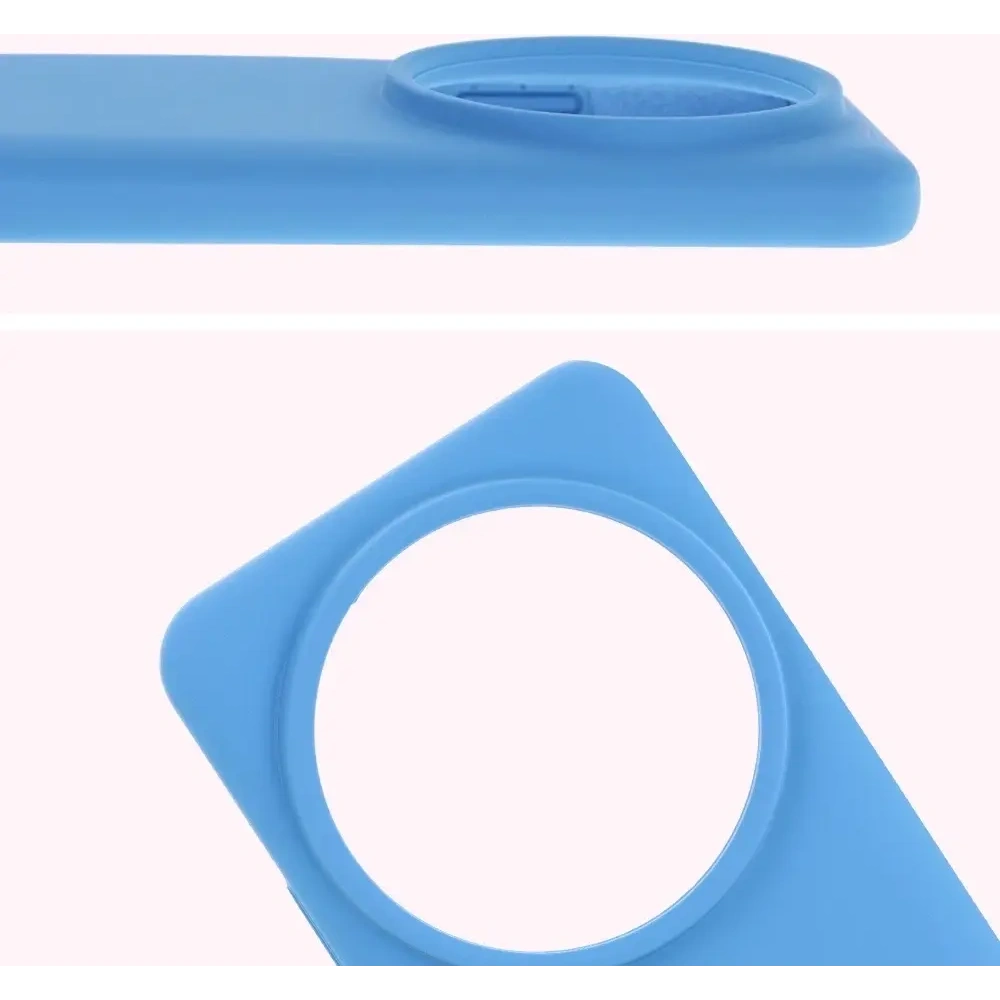 Silikonowe etui Bizon Soft Case do Xiaomi 15 Ultra niebieskie