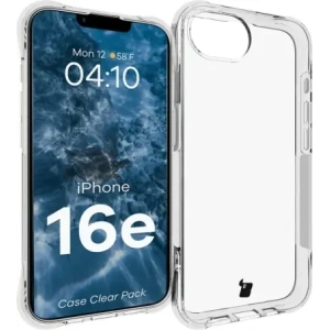 Kup Etui + 2x szkło na ekran + 1x szkło na obiektyw Bizon Case Clear Pack do Apple iPhone 16e - BIZ9470 - {ean13} - Sklep Home Screen