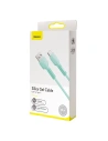 Kup Cablu USB-C Baseus Silica Gel, 2A, 2m (verde) - BSU1542GRN - {ean13} - Sklep Home Screen