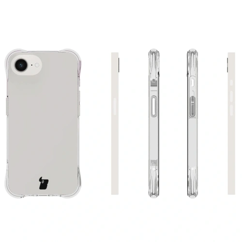 Kup Bizon Case Clear Pack cu 2x sticlă securizată + protecție pentru lentile Apple iPhone 16e - BIZ9470 - {ean13} - Sklep Home Screen