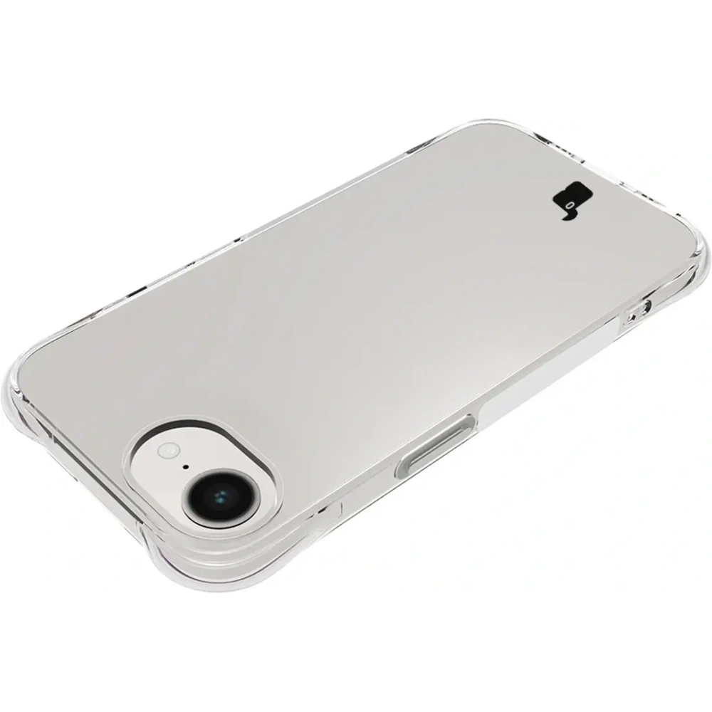 Etui + 2x szkło na ekran + 1x szkło na obiektyw Bizon Case Clear Pack do Apple iPhone 16e