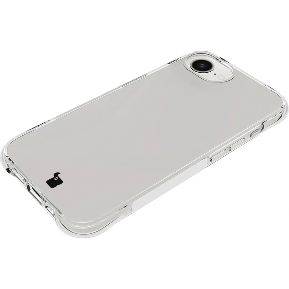 Etui + 2x szkło na ekran + 1x szkło na obiektyw Bizon Case Clear Pack do Apple iPhone 16e