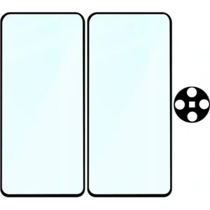 Kup 2x szkło na ekran + 1x szkło na aparat Bizon Edge 2 Pack do Oppo Find X8 Pro - BIZ9471 - {ean13} - Sklep Home Screen