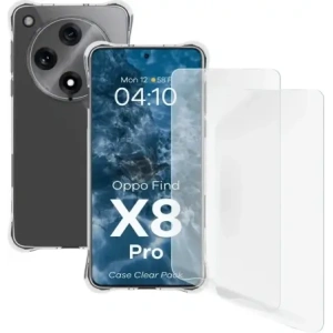 Kup Bizon Case Clear Pack tok + 2x kijelző üveg Oppo Find X8 Pro-hoz - BIZ9472 - {ean13} - Sklep Home Screen