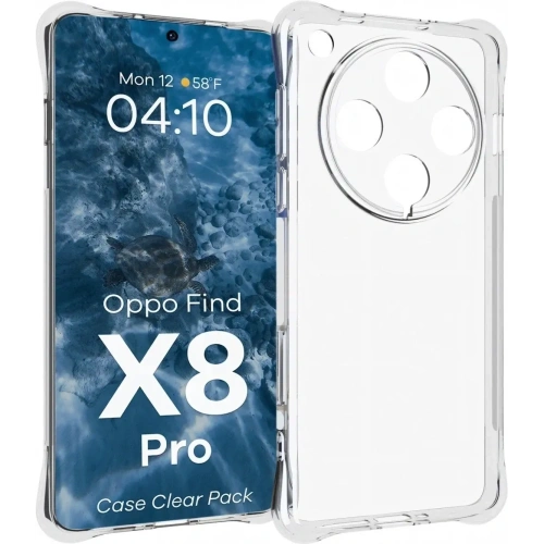 Kup Bizon Case Clear Pack carcasă + 2x sticlă de protecție Oppo Find X8 Pro - BIZ9472 - {ean13} - Sklep Home Screen