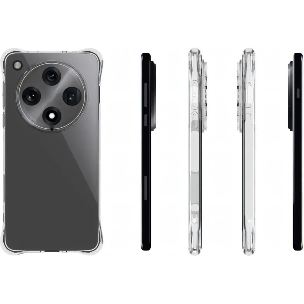 Etui + 2x folia na ekran Bizon Case Clear Pack do Oppo Find X8 Pro