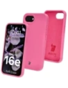 Silikonowe etui Bizon Soft Case do Apple iPhone 16e fuksja